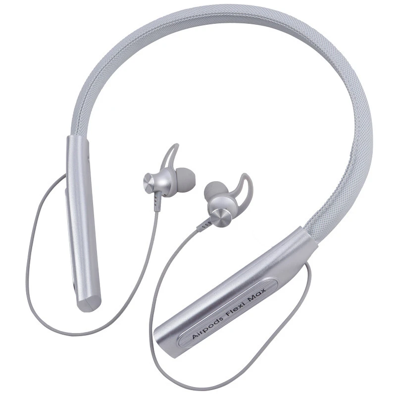 هندزفری بلوتوث دورگردنی و رم خور Airpods flexi max