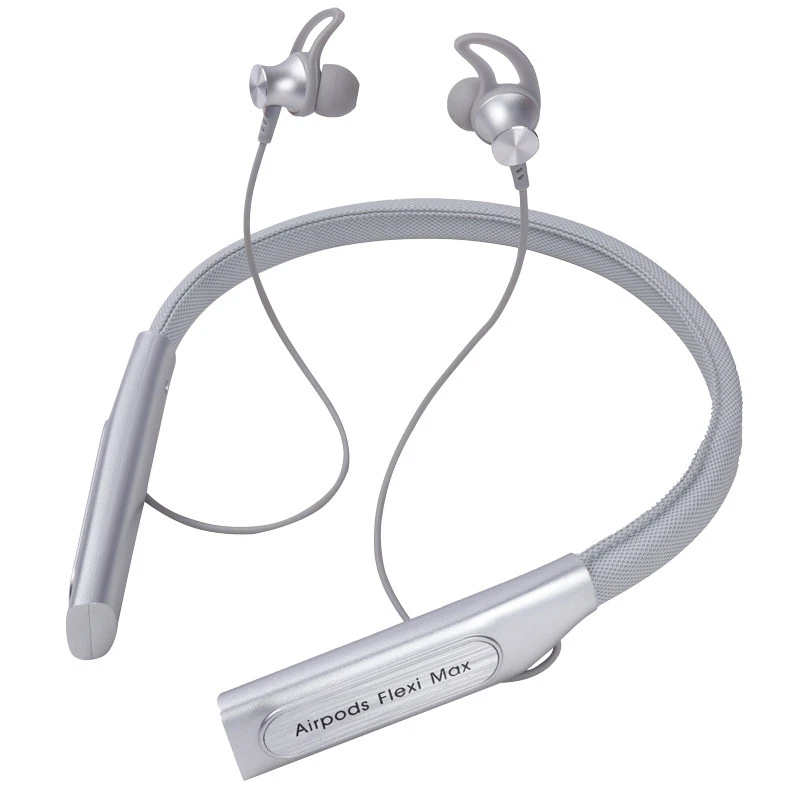 هندزفری بلوتوث دورگردنی و رم خور Airpods flexi max