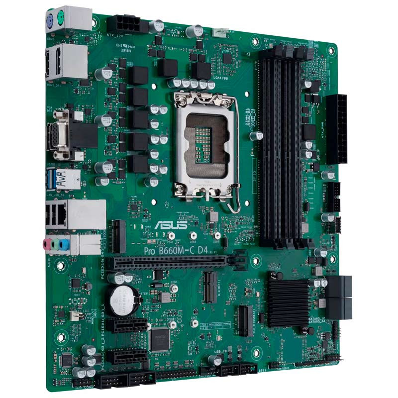 مادربرد ایسوس ASUS Pro B660M-C D4-CSM DDR4 LGA 1700