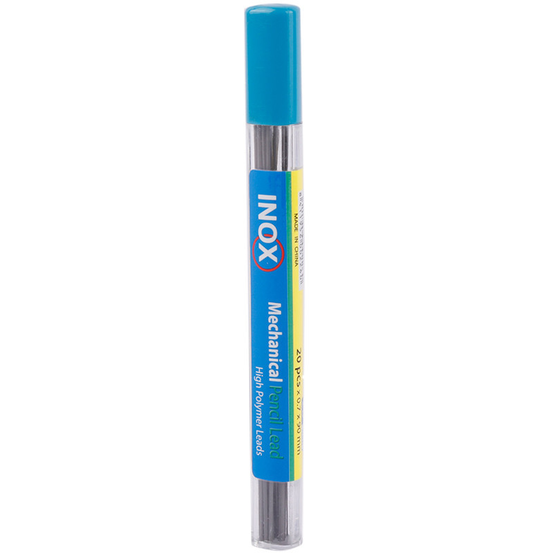 نوک مداد نوکی Inox 0.7mm 2B بسته 12 عددی