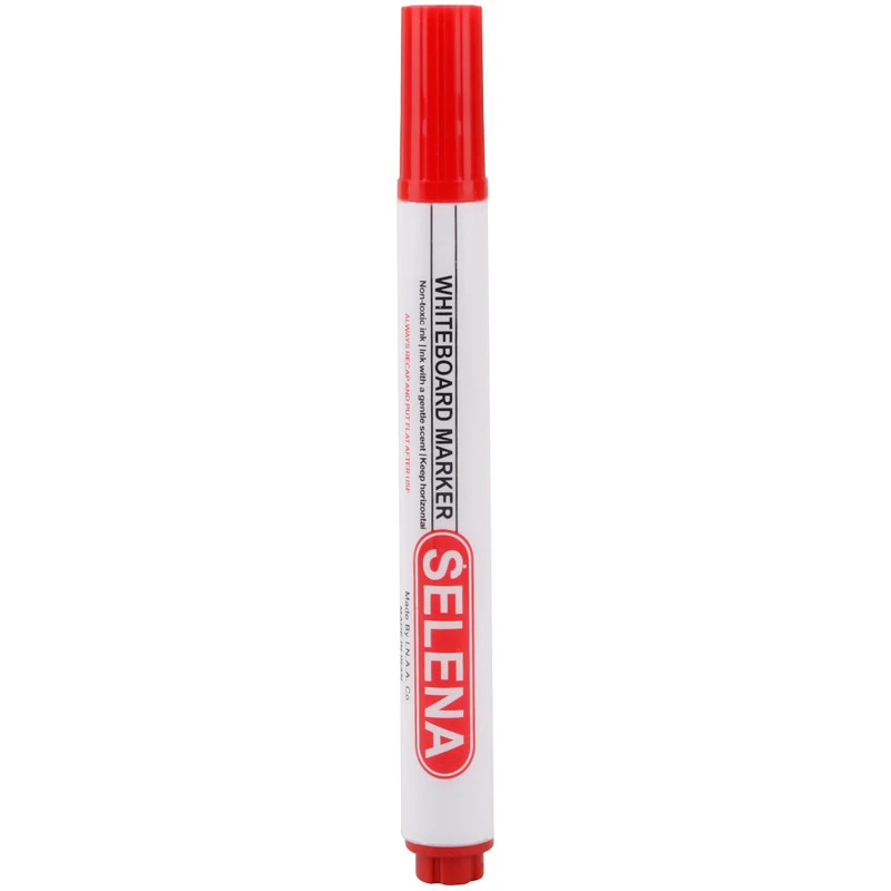 ماژیک وایت برد سلنا نوک تخت Selena SP124 بسته ۱۲ عددی