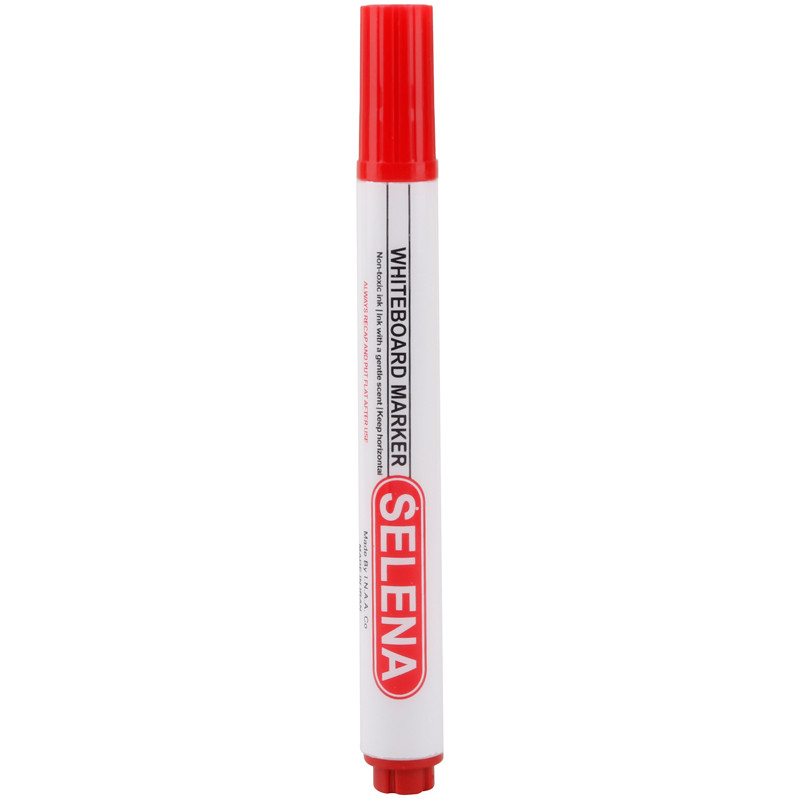 ماژیک وایت برد سلنا نوک تخت Selena SP124&nbsp;بسته ۱۲ عددی