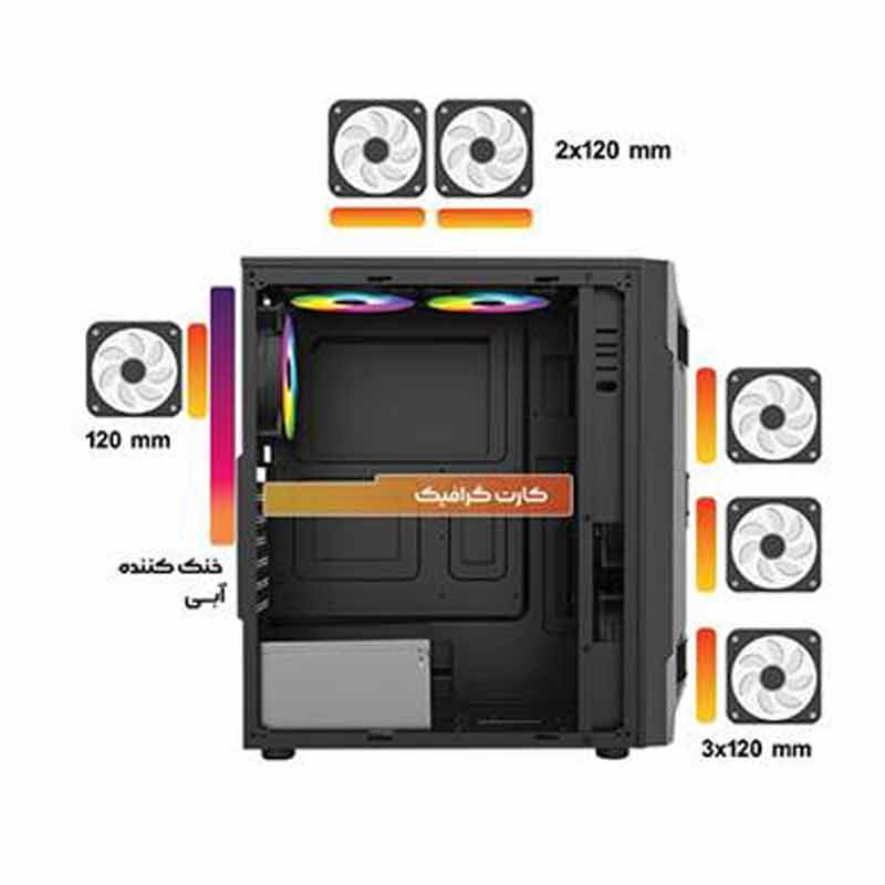 کیس کامپیوتر فاطر Fater FG-525X