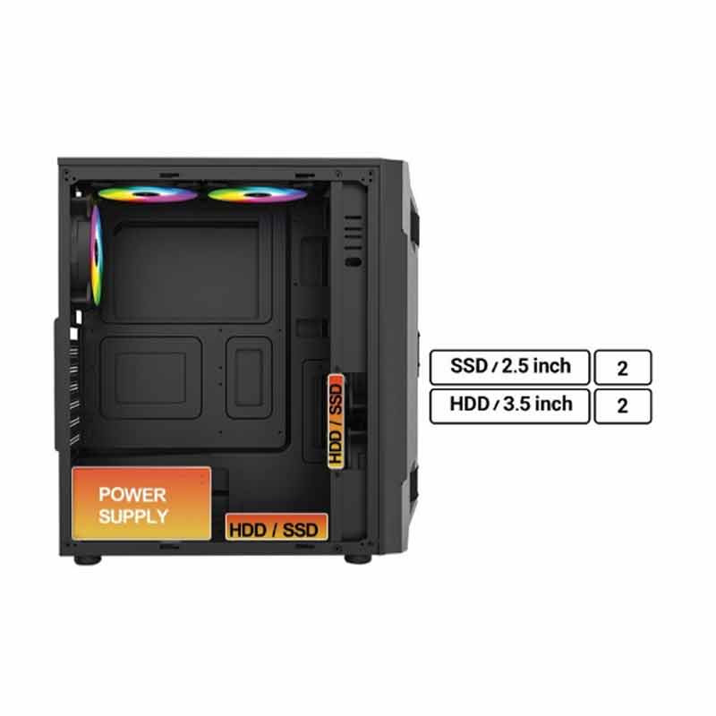 کیس کامپیوتر فاطر Fater FG-525X