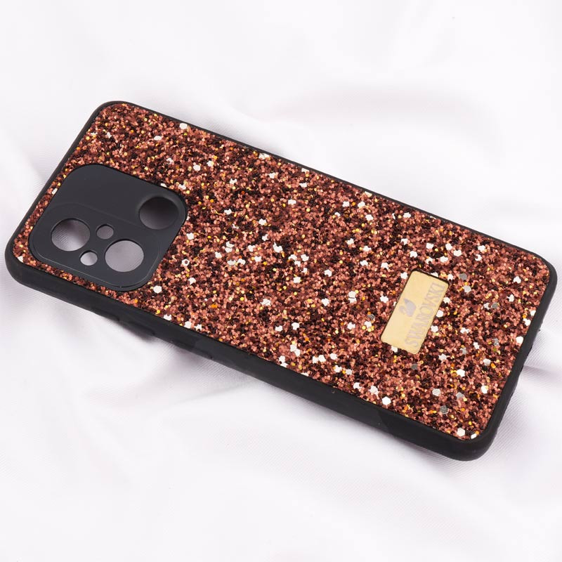 قاب شاینی Swarovski شیائومی Redmi 12C محافظ لنزدار