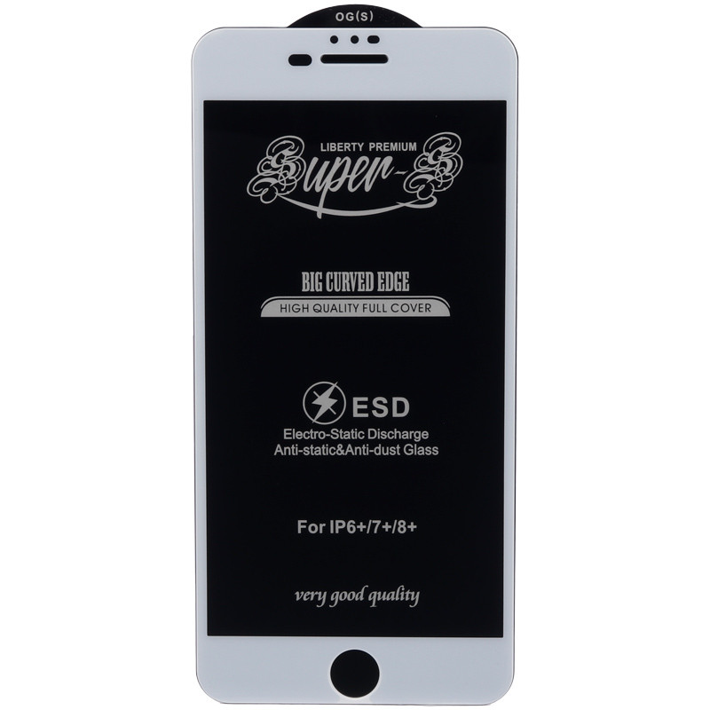 گلس SUPER S آیفون iPhone 7 Plus/8 Plus سفید