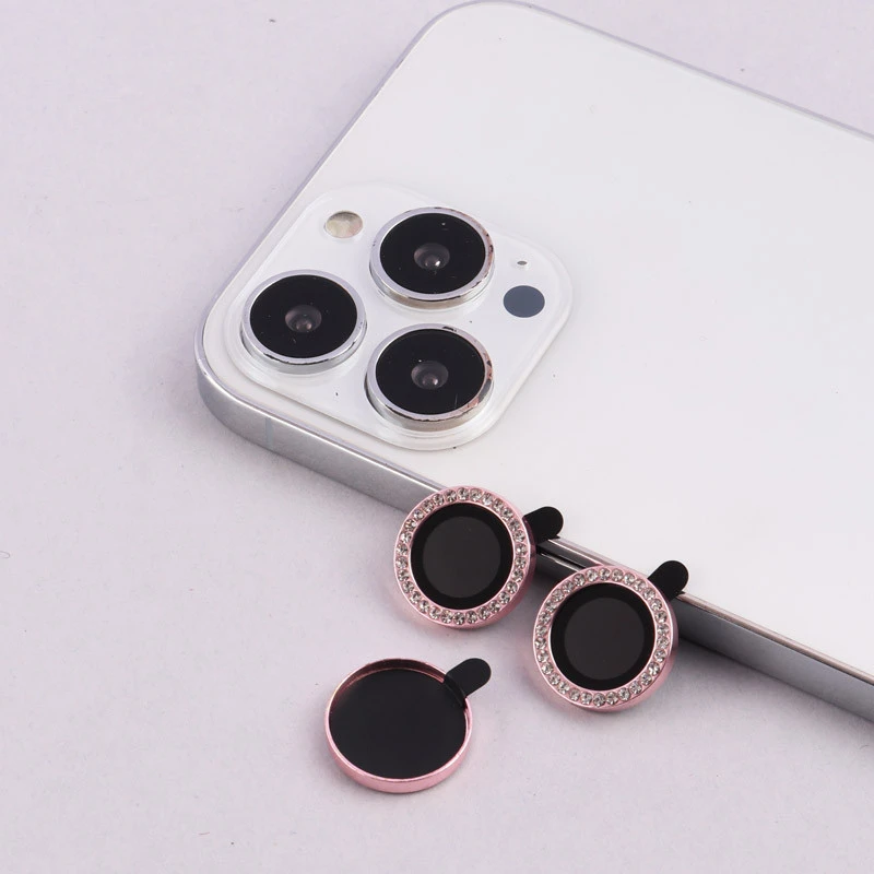 محافظ لنز رینگی نگین دار iPhone 13 Pro / 13 Pro Max