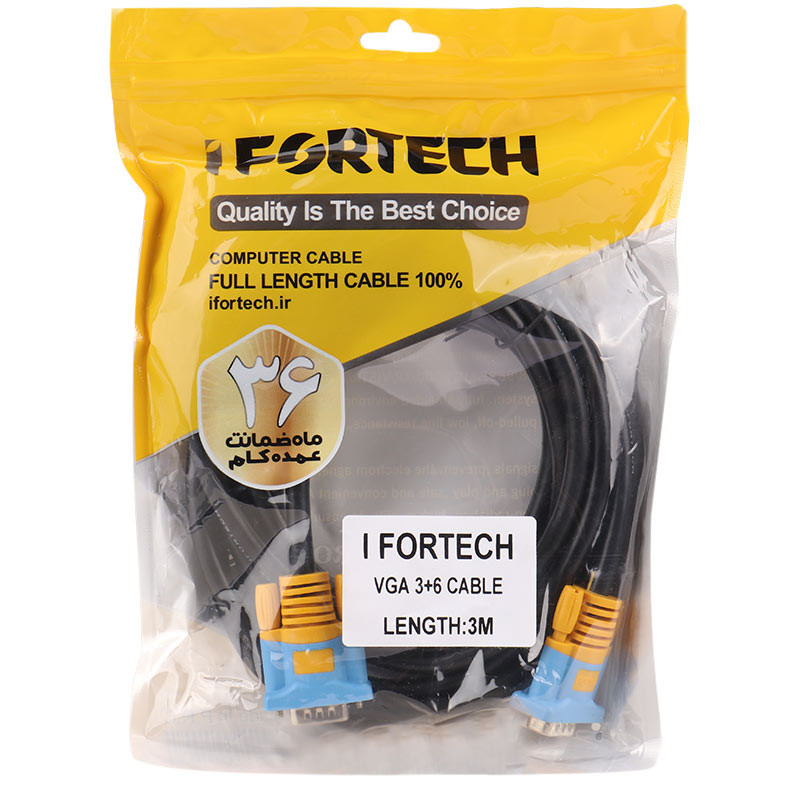 کابل Ifortech VGA 3+6 3M