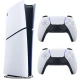 کنسول بازی سونی (Sony PlayStation 5 Slim Digital Edition 1TB SSD Single (V2000 + دسته اضافی سفید