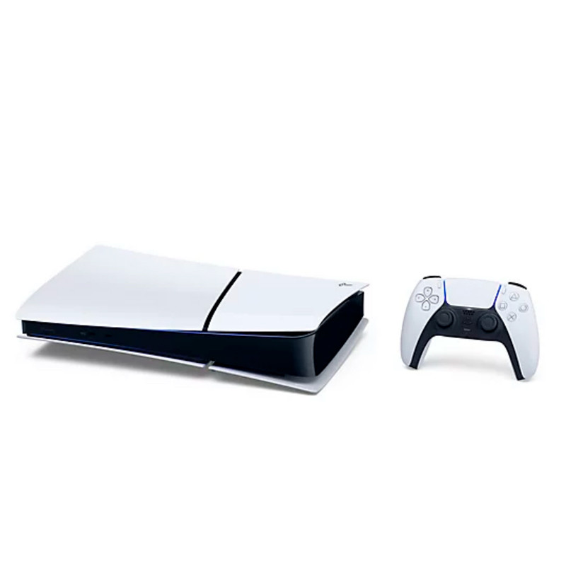کنسول بازی سونی (Sony PlayStation 5 Slim Digital Edition 1TB SSD Single (V2000 + دسته اضافی سفید