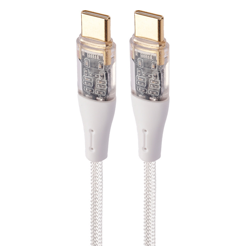 کابل تبدیل فست شارژ Royal DP-R330 Type-C To Type-C PD 60W 3A 1m