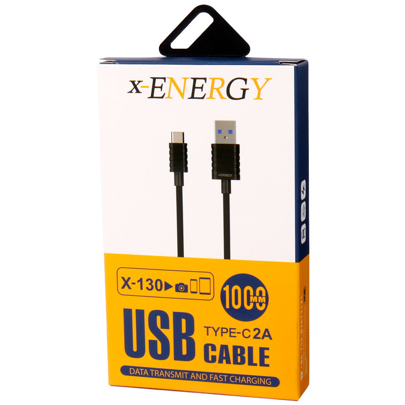 کابل تایپ سی فست شارژ X-Energy X-130 2A 1m