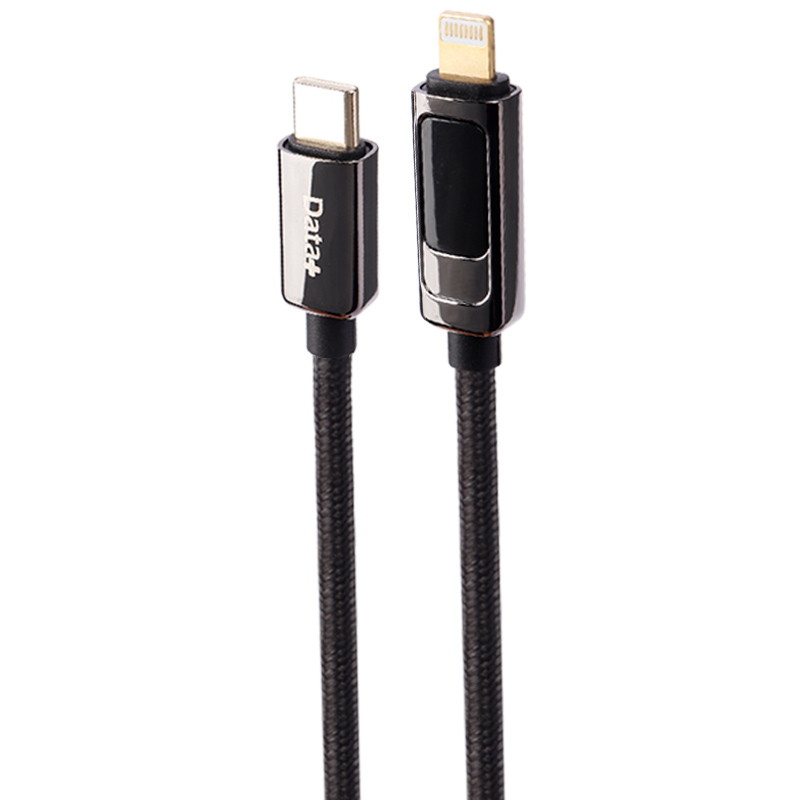 کابل تبدیل فست شارژ Data+ Royal DP-R320L Type-C to Lightning PD 30W 3A 1m