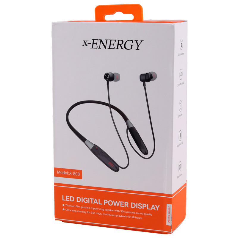 هندزفری بلوتوثی گردنی ایکس انرژی X-808