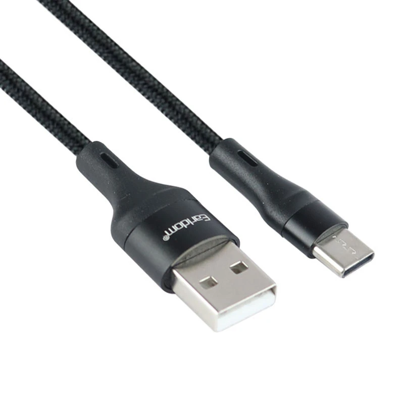 کابل تایپ سی فست شارژ Earldom EC-160C 2.4A 1m