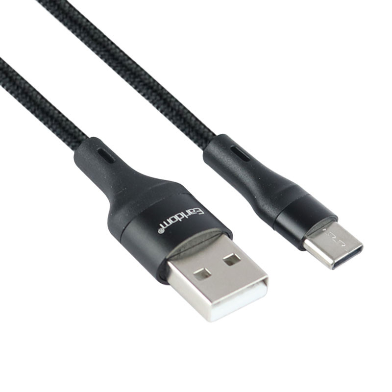 کابل تایپ سی فست شارژ Earldom EC-160C 2.4A 1m