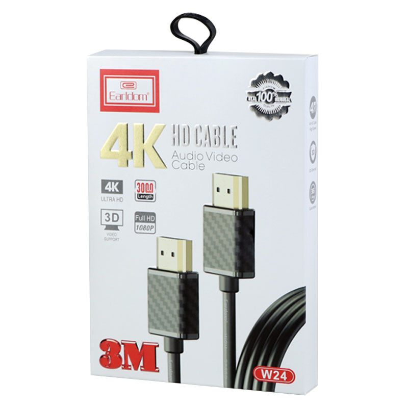 کابل Earldom ET-W24 HDMI v1.4 4K 3m