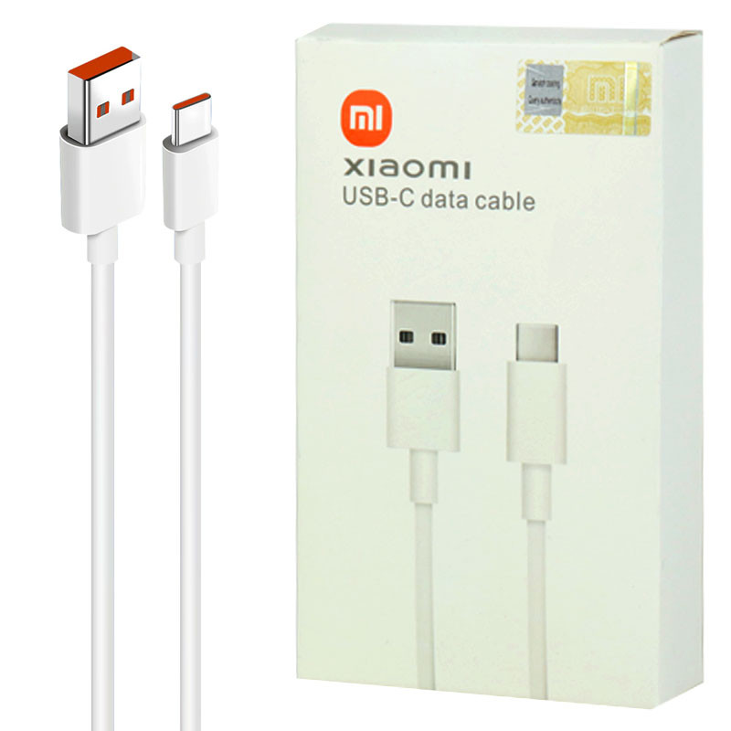 کابل تایپ سی فست شارژ Xiaomi 6A 1m