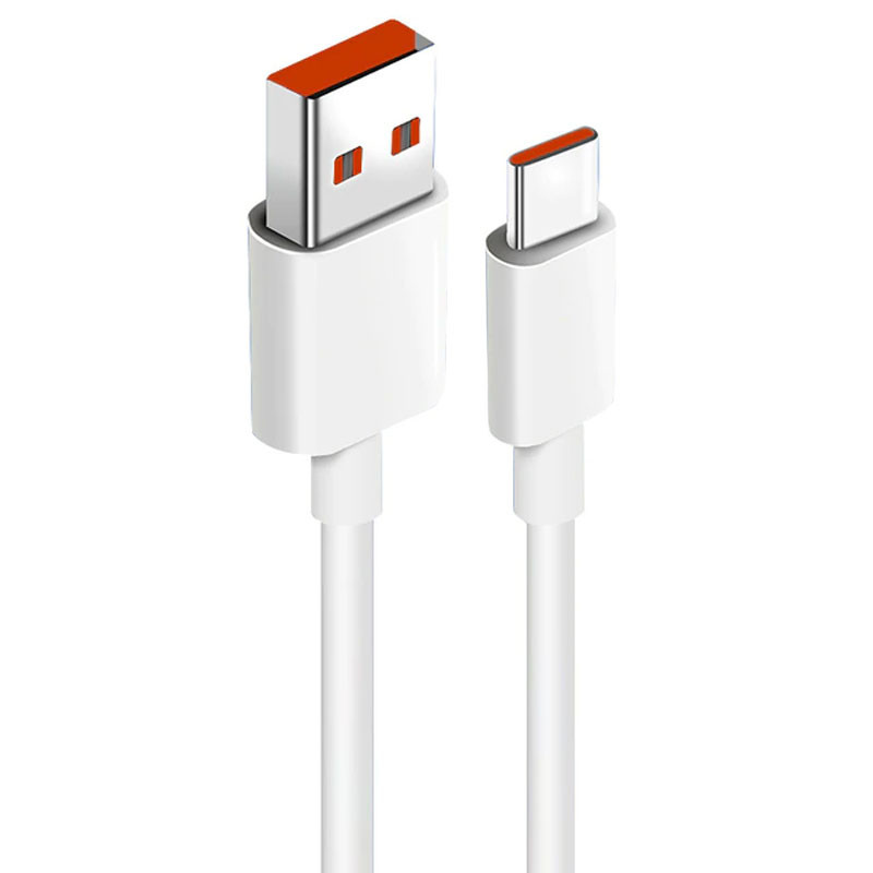 کابل تایپ سی فست شارژ Xiaomi 6A 1m