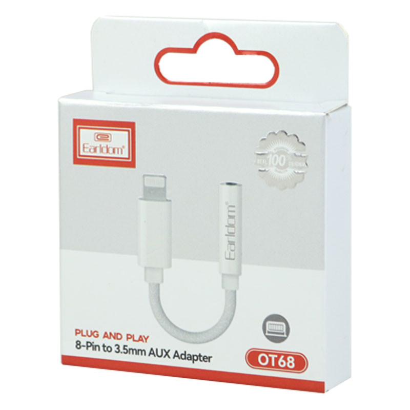 کابل تبدیل Earldom ET-OT68 Lightning to AUX