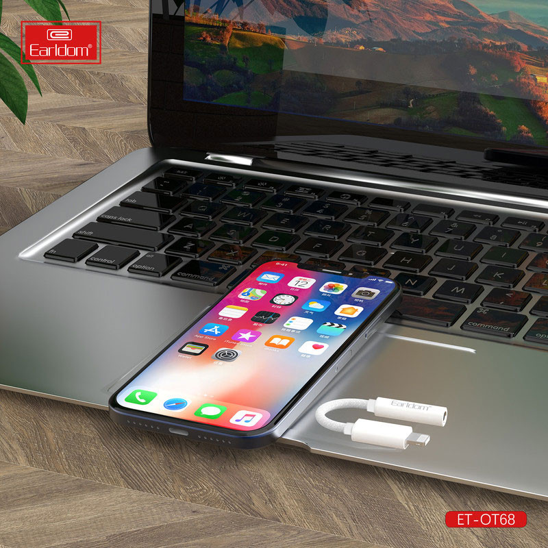 کابل تبدیل Earldom ET-OT68 Lightning to AUX