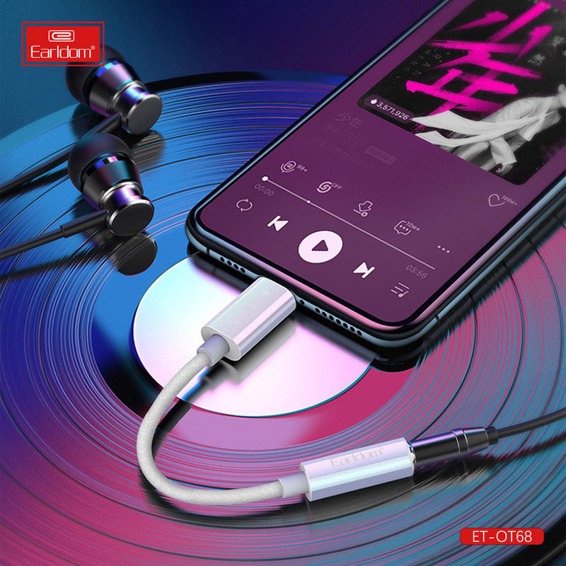 کابل تبدیل Earldom ET-OT68 Lightning to AUX
