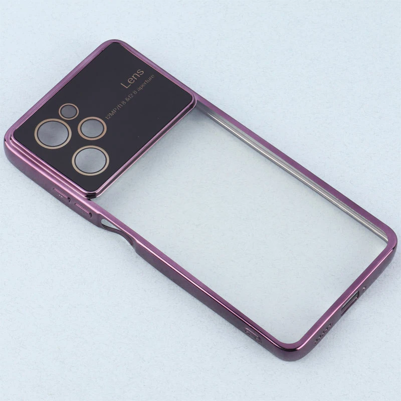 قاب My Case شفاف Lens Aperture محافظ لنزدار Xiaomi Poco X5 Pro 5G