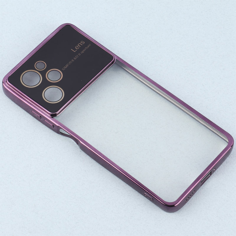 قاب My Case شفاف Lens Aperture محافظ لنزدار Xiaomi Poco X5 Pro 5G