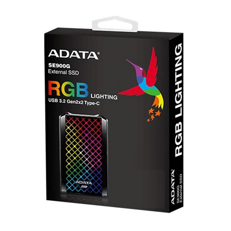 حافظه اکسترنال SSD ای دیتا ADATA SE900G RGB 512GB