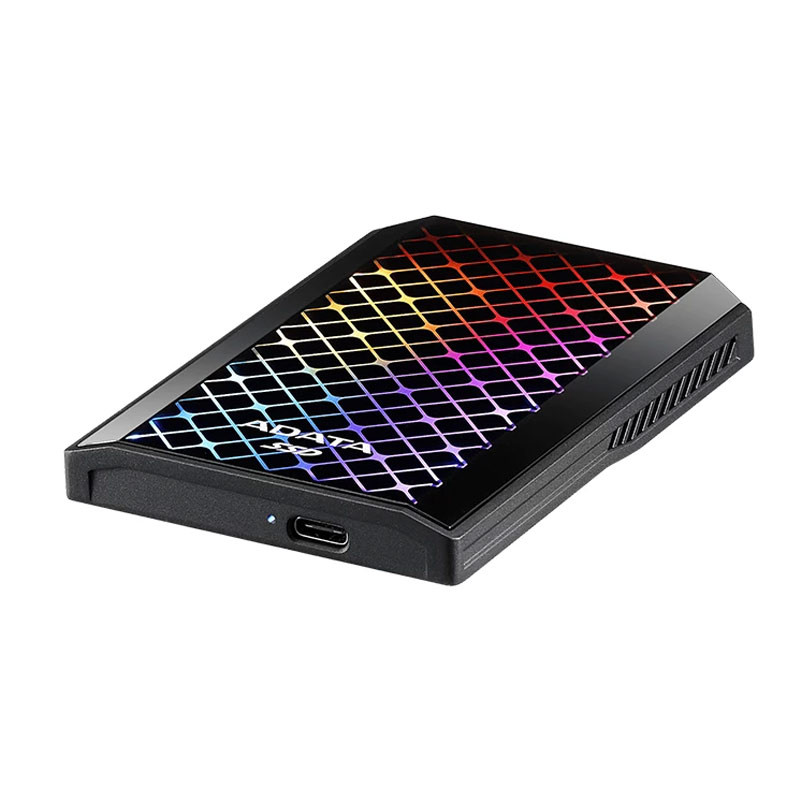 حافظه اکسترنال SSD ای دیتا ADATA SE900G RGB 512GB
