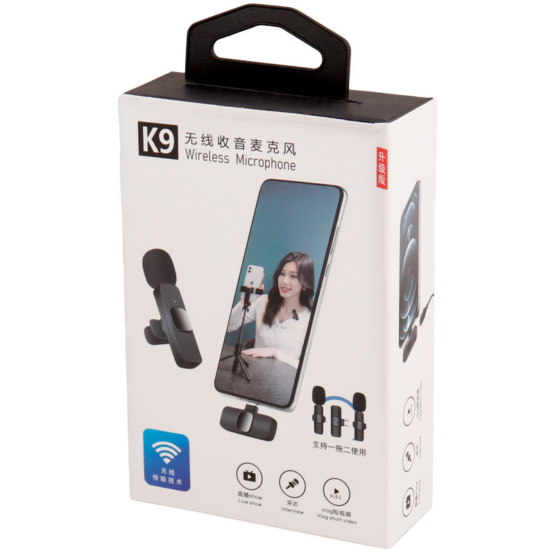 میکروفون یقه ای بی سیم K9 Type-C