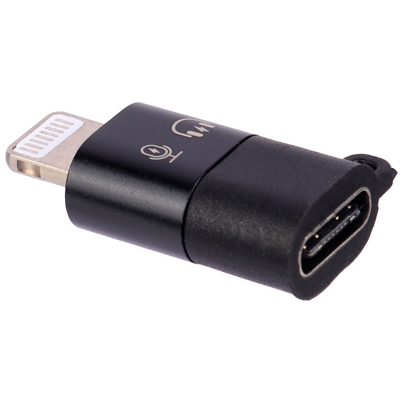 میکروفون یقه ای بی سیم K9 Dual + تبدیل Type-C to Lightning