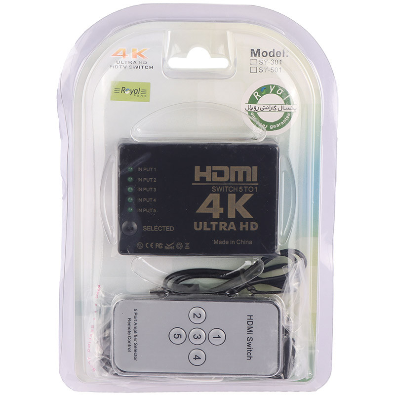 سوییچ Royal SY-501 5Port HDMI