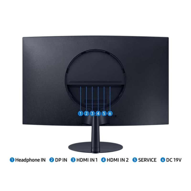 مانیتور خمیده سامسونگ LS32C390EAMXUE سایز 32 اینچ