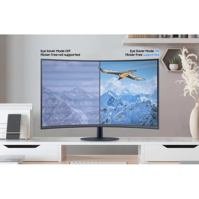 مانیتور خمیده سامسونگ LS32C390EAMXUE سایز 32 اینچ