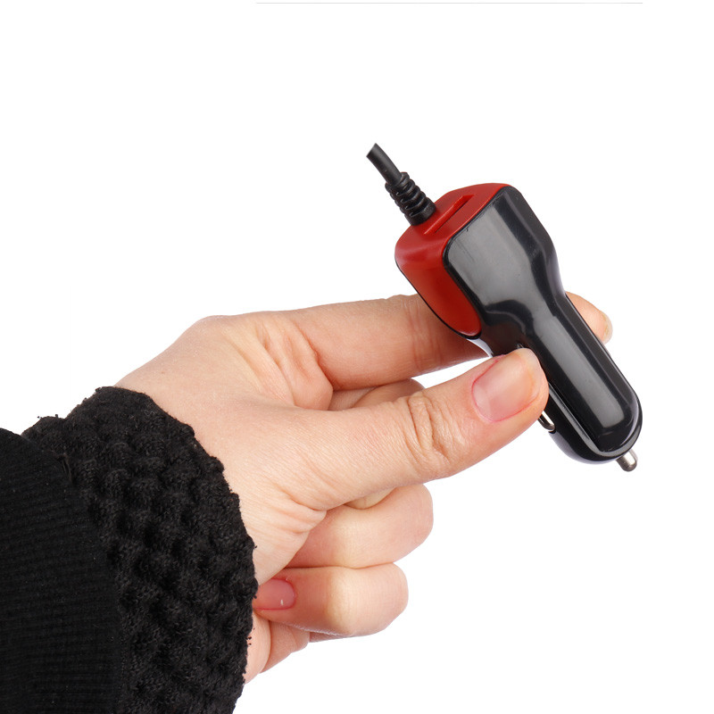 شارژر فندکی فست شارژ سیم وصل میکرو یو اس بی USB CAR Charger