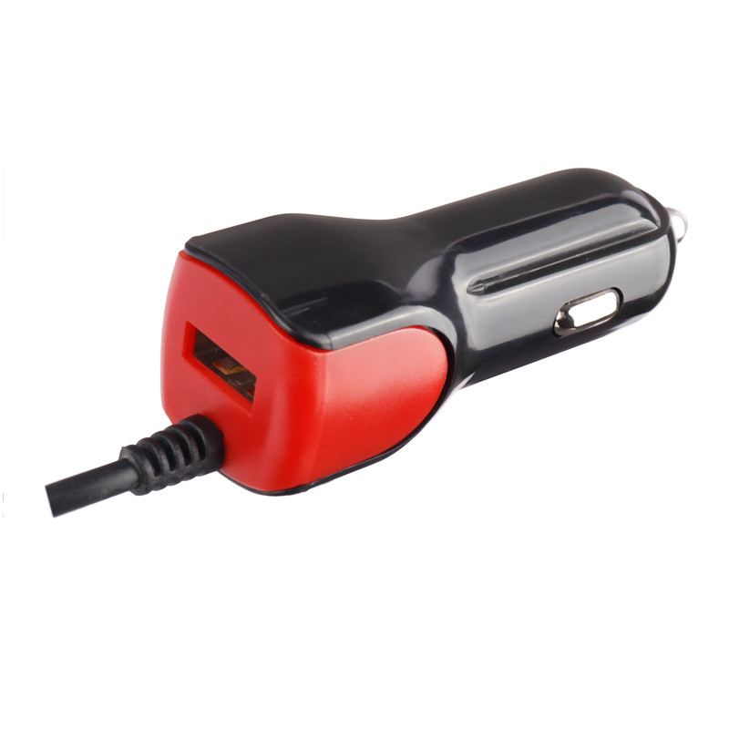 شارژر فندکی فست شارژ سیم وصل میکرو یو اس بی USB CAR Charger