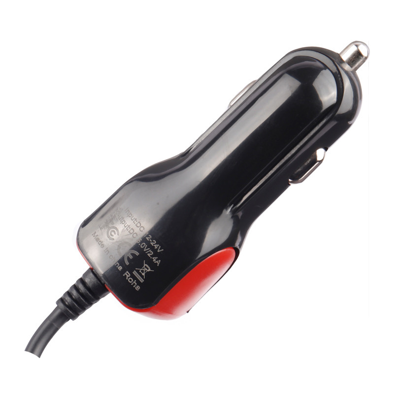شارژر فندکی فست شارژ سیم وصل میکرو یو اس بی USB CAR Charger