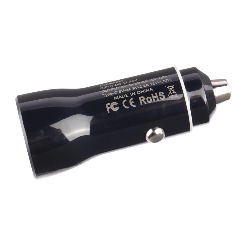 شارژر فندکی فست شارژ Firstyou F021 QC3.0 PD 3A 20W