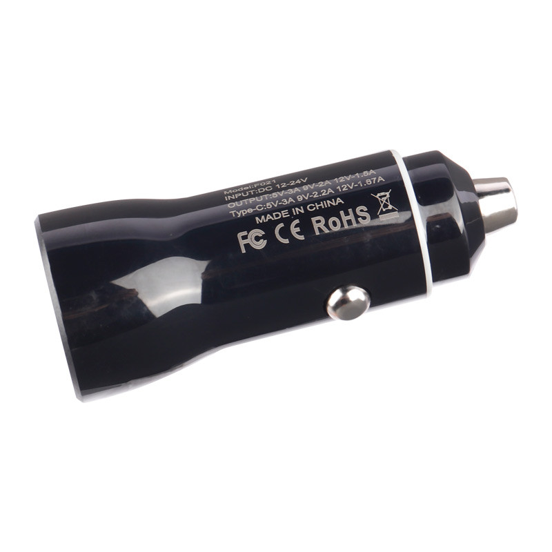 شارژر فندکی فست شارژ Firstyou F021 QC3.0 PD 3A 20W