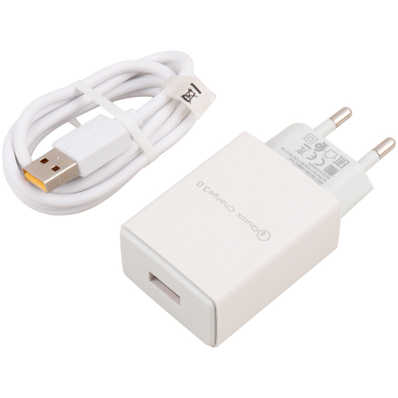 شارژر دیواری فست شارژ Realme AK933 HY-23 QC3.0 PD 2.5A 18W + کابل تایپ سی