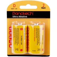 باتری دوتایی بزرگ Panatech Ultra Alkaline LR20 1.5V D