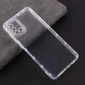 قاب ژله ای بی رنگ سامسونگ Galaxy A71 محافظ لنزدار
