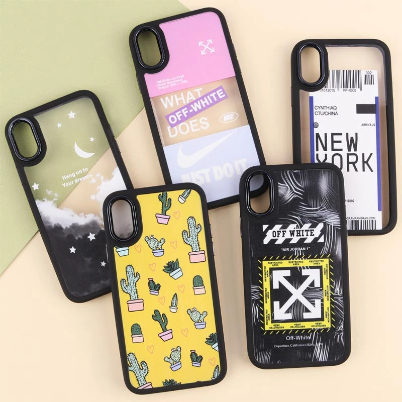 قاب PC متال ایرون طرحدار iPhone XS