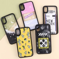 قاب PC متال ایرون طرحدار iPhone XS