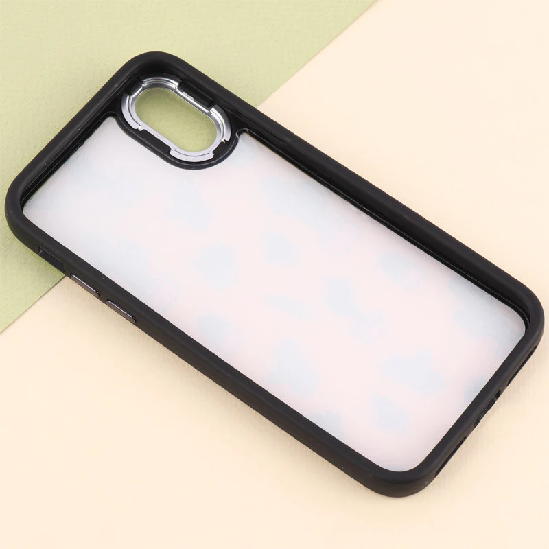 قاب PC متال ایرون طرحدار iPhone XS