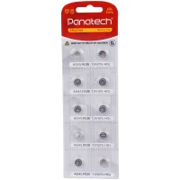 باتری سکه ای Panatech Alkaline AG4 بسته 10 عددی