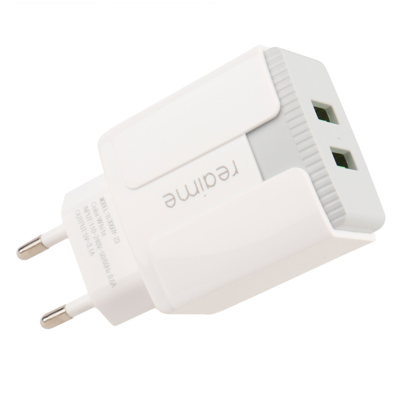 شارژر دیواری فست شارژ Realme R306HY-23 3.1A 15.5W + کابل تایپ سی