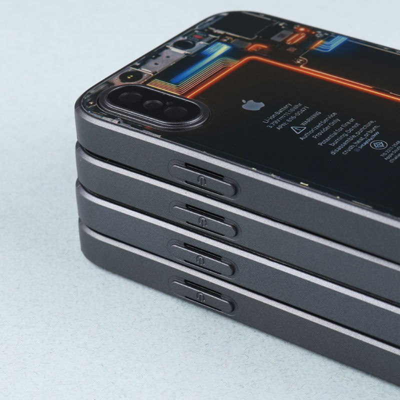 قاب PC طرح برد محافظ لنزدار iPhone X / XS
