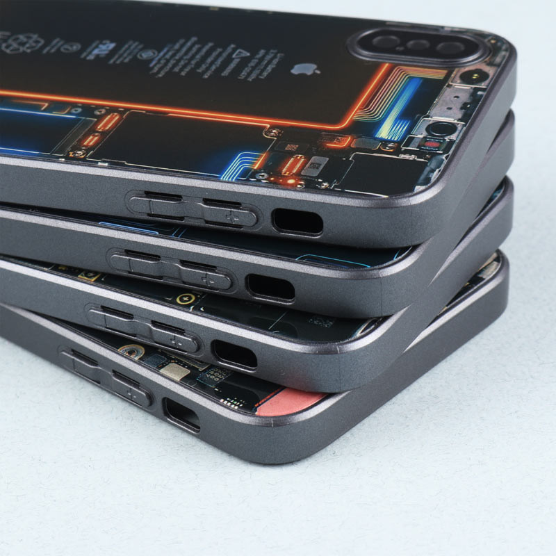 قاب PC طرح برد محافظ لنزدار iPhone X / XS